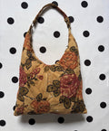 Hand made beaded shoulder bag
