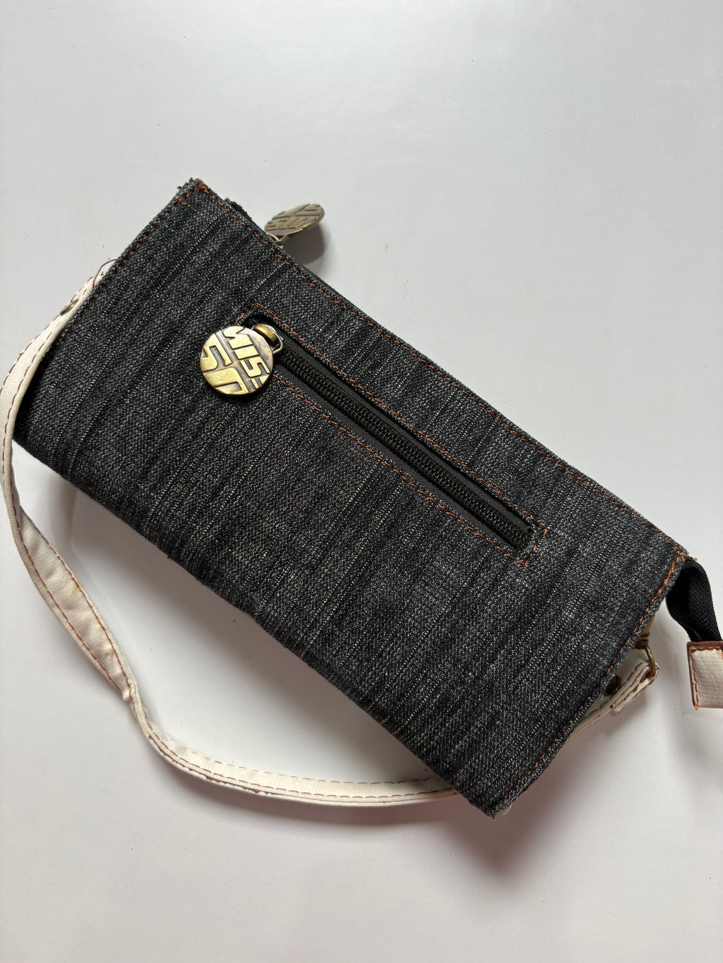 Y2k washed denim MISS 60XMNG mini bag