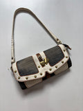 Y2k washed denim MISS 60XMNG mini bag