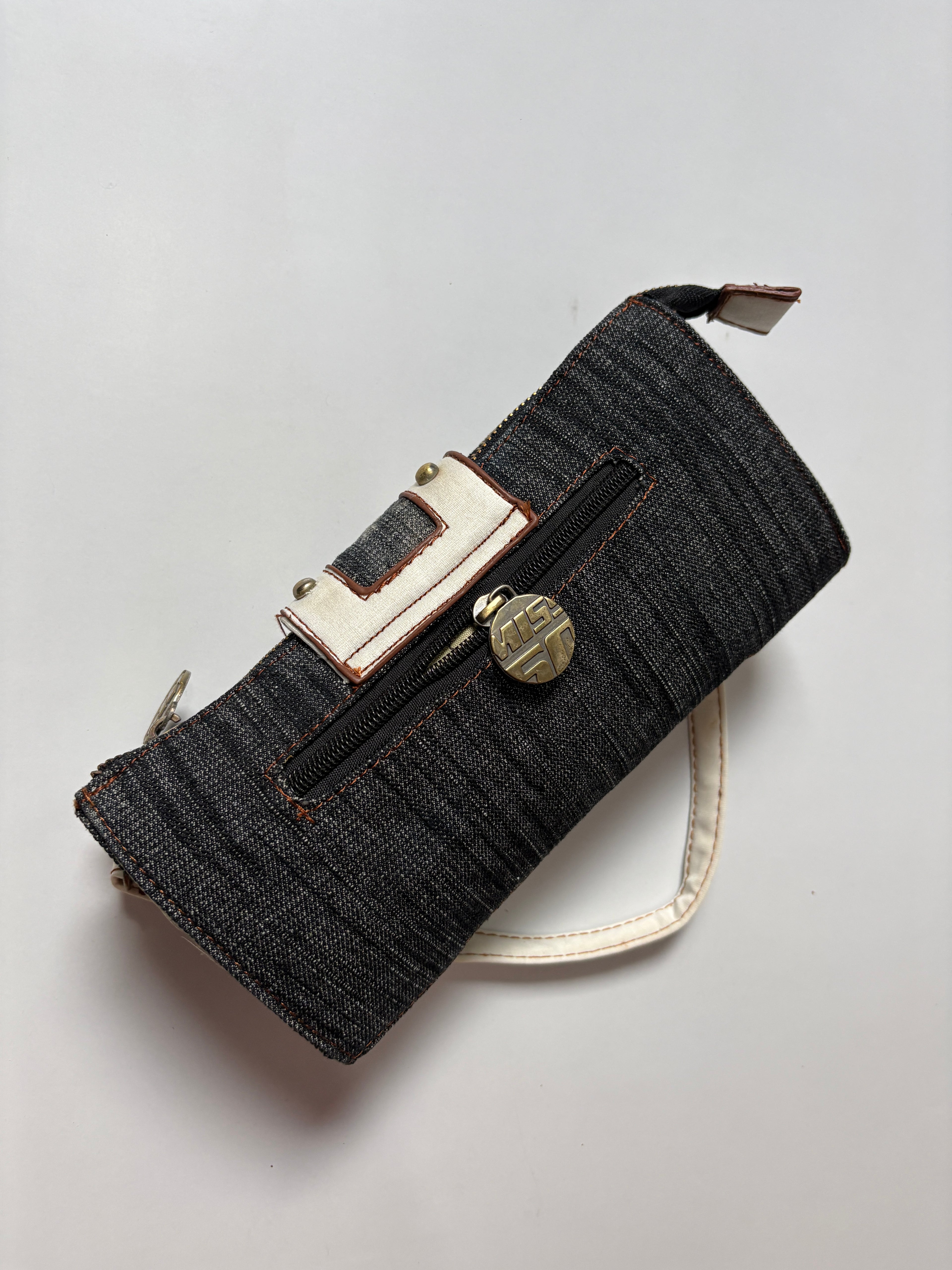 Y2k washed denim MISS 60XMNG mini bag
