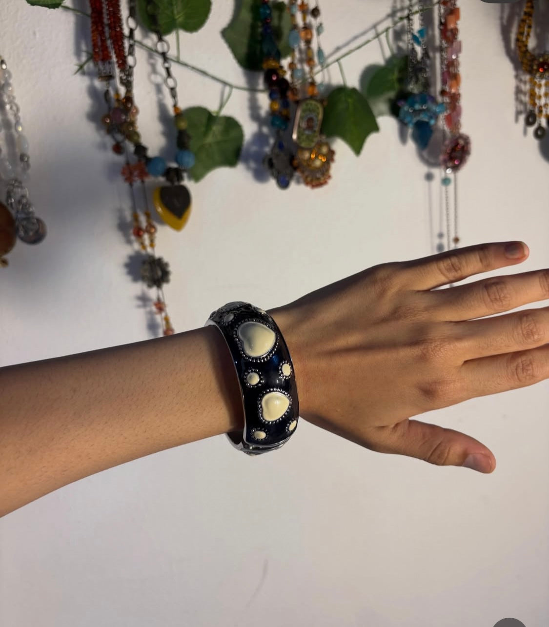 Vintage heavy stainless bangles