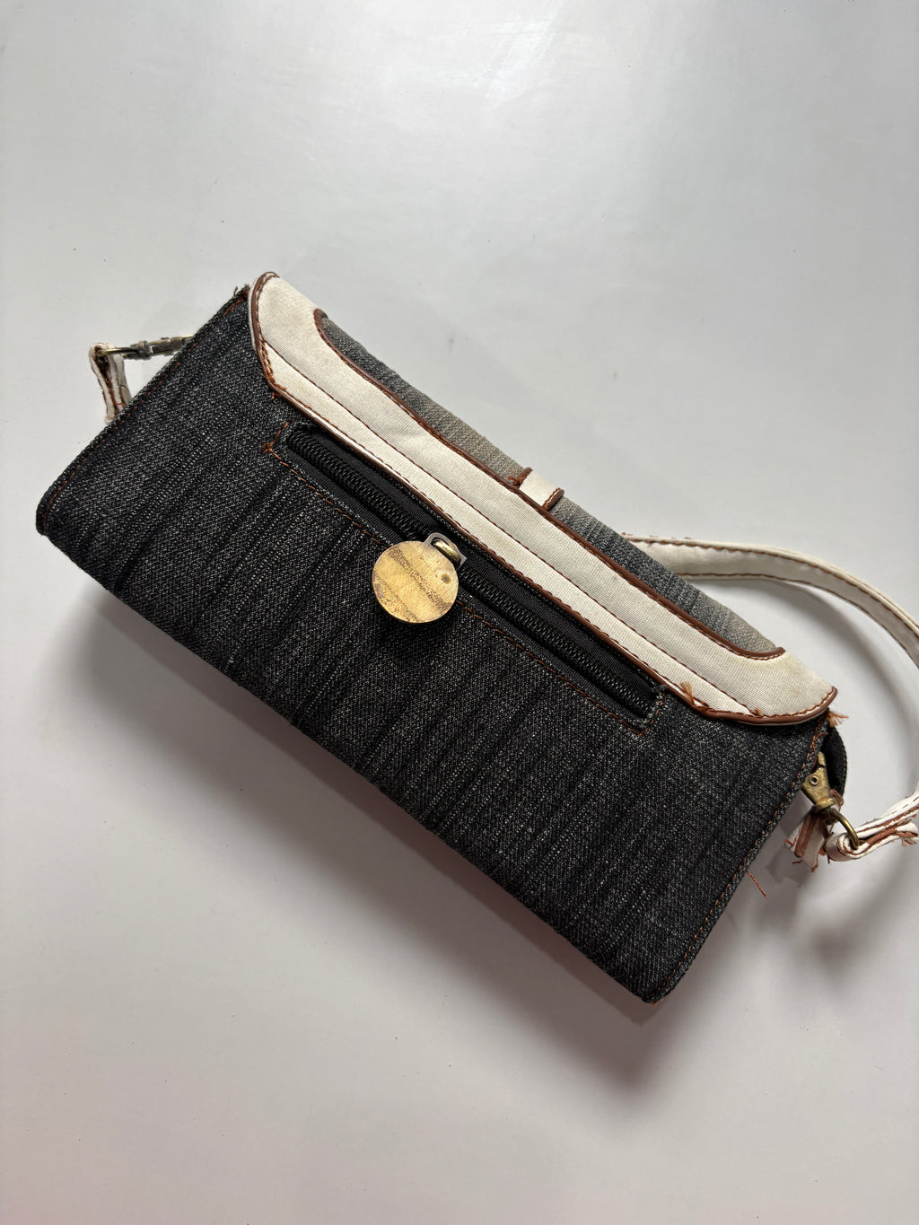 Y2k washed denim MISS 60XMNG mini bag