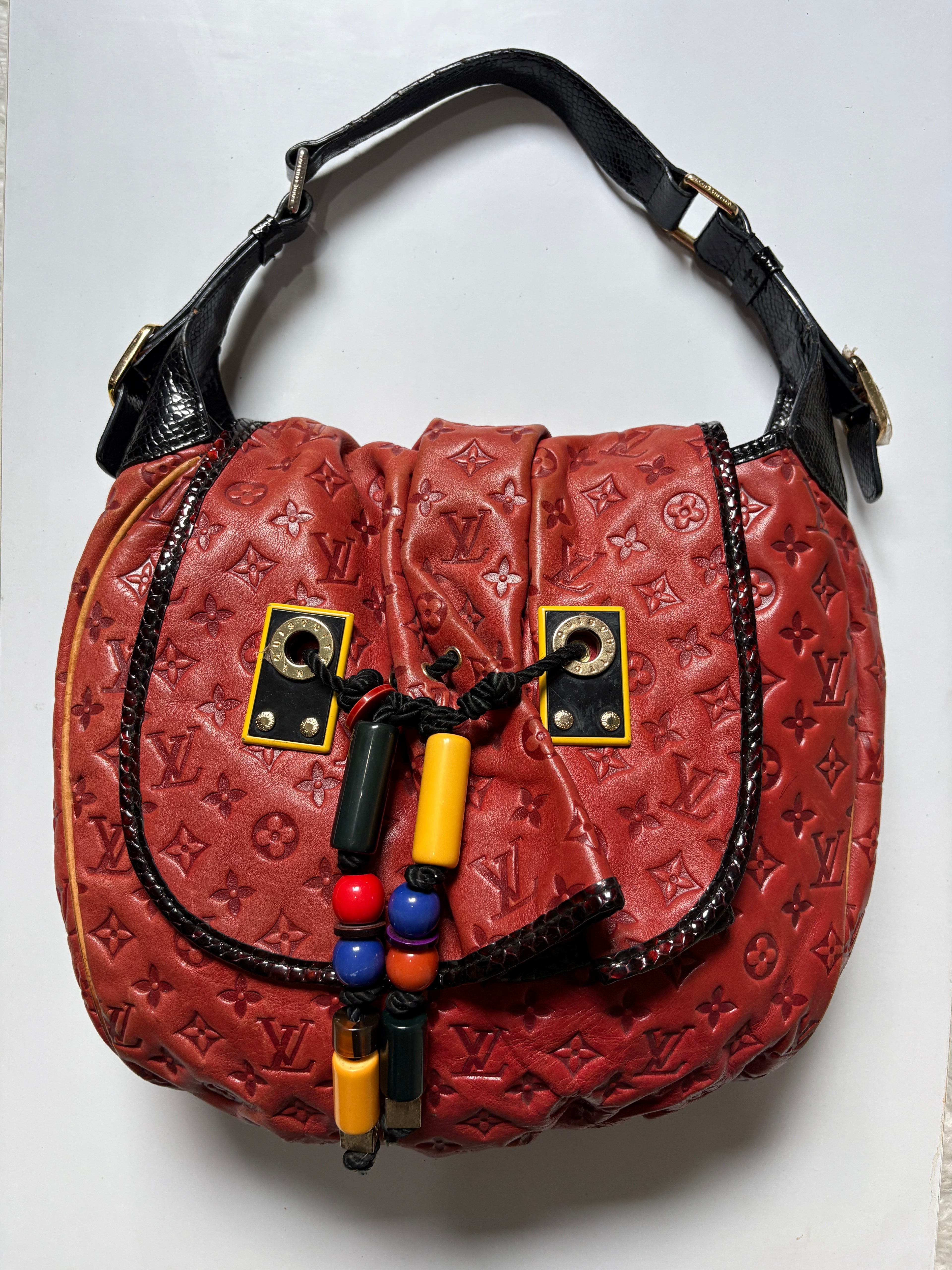 Louis Vuitton mono gram epices kalahari PM inspired bag