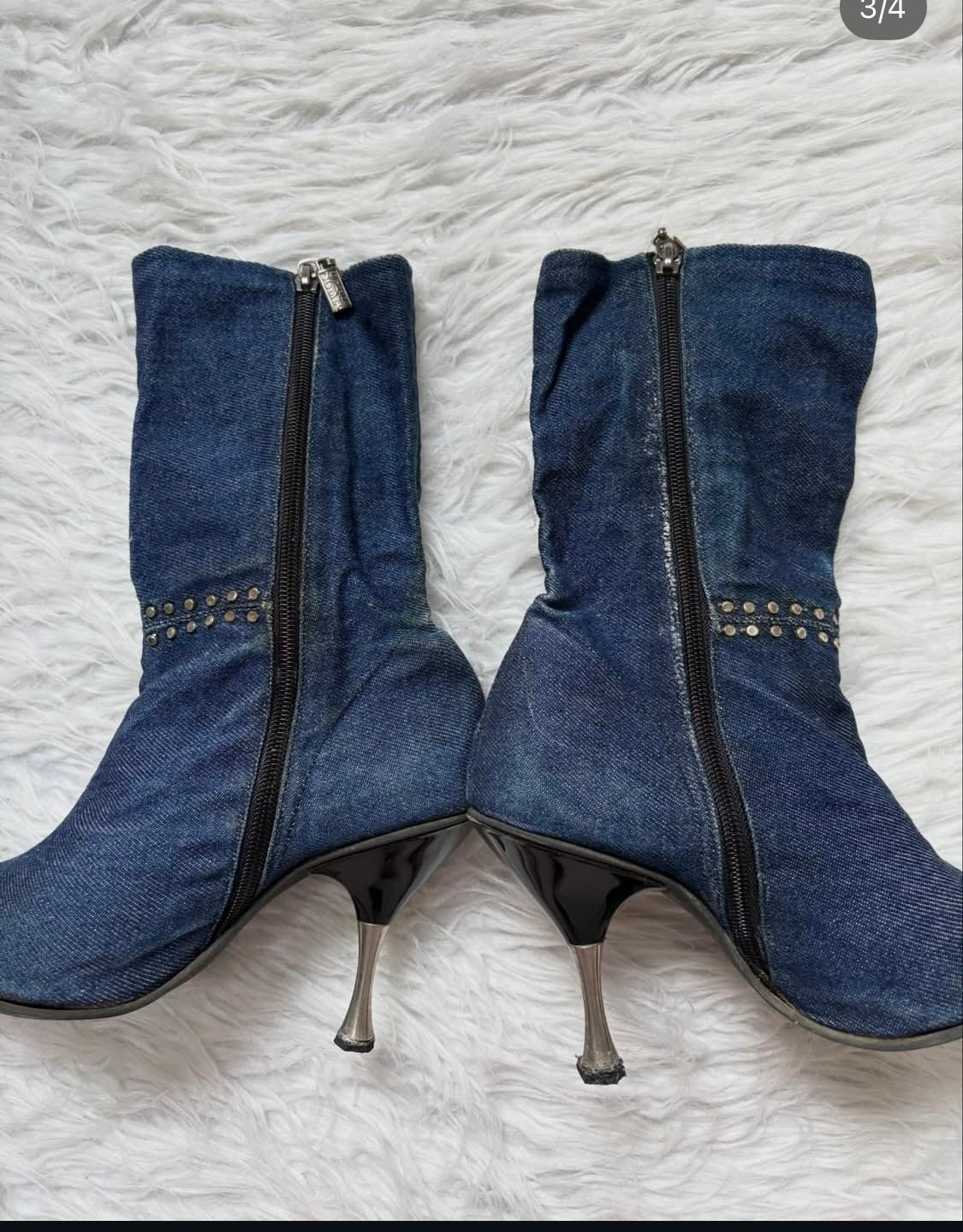 Jeans cow girl boots