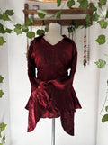 Vampire bloody flared blouse
