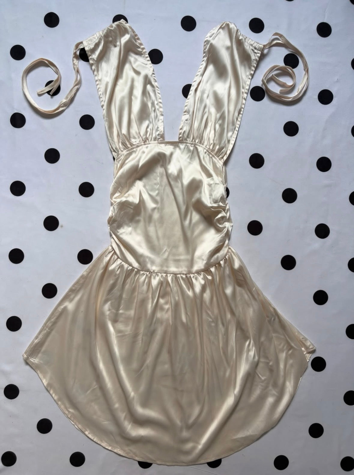 Lana del rey coded satin summer dress
