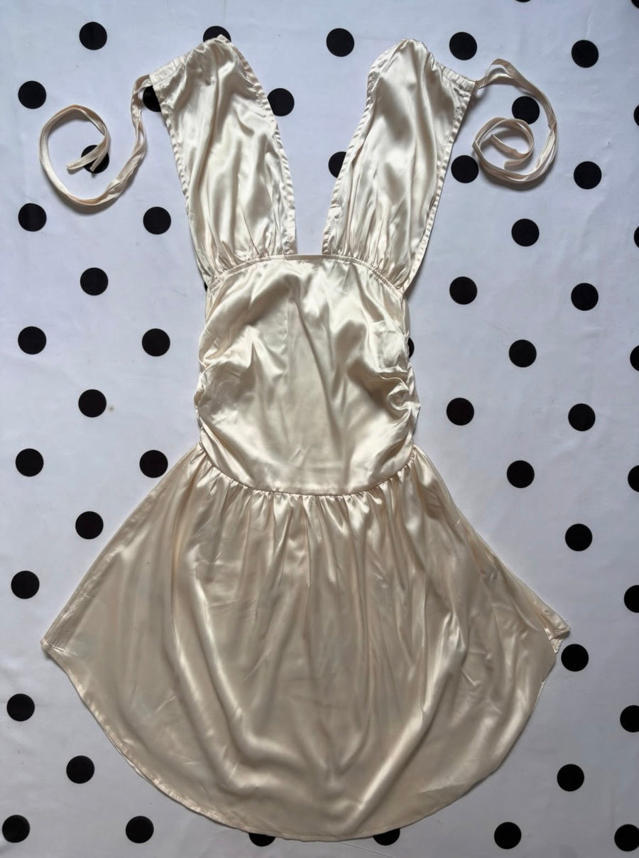 Lana del rey coded satin summer dress