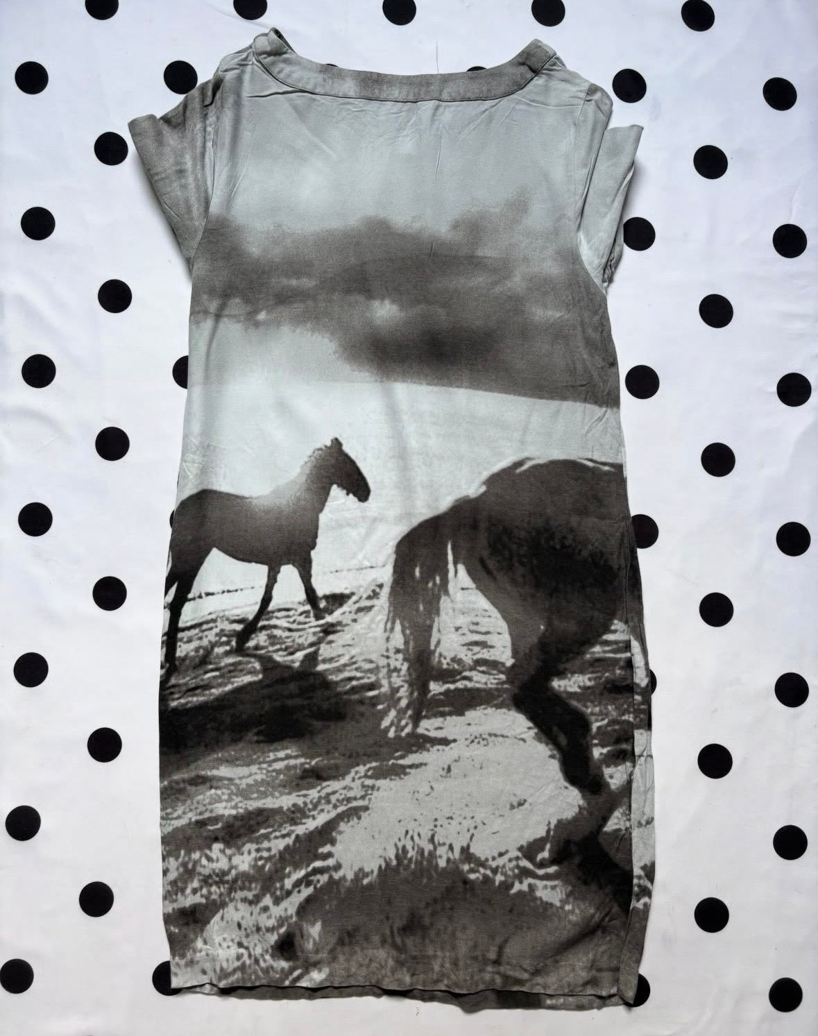Zara Basics short-sleeve dress