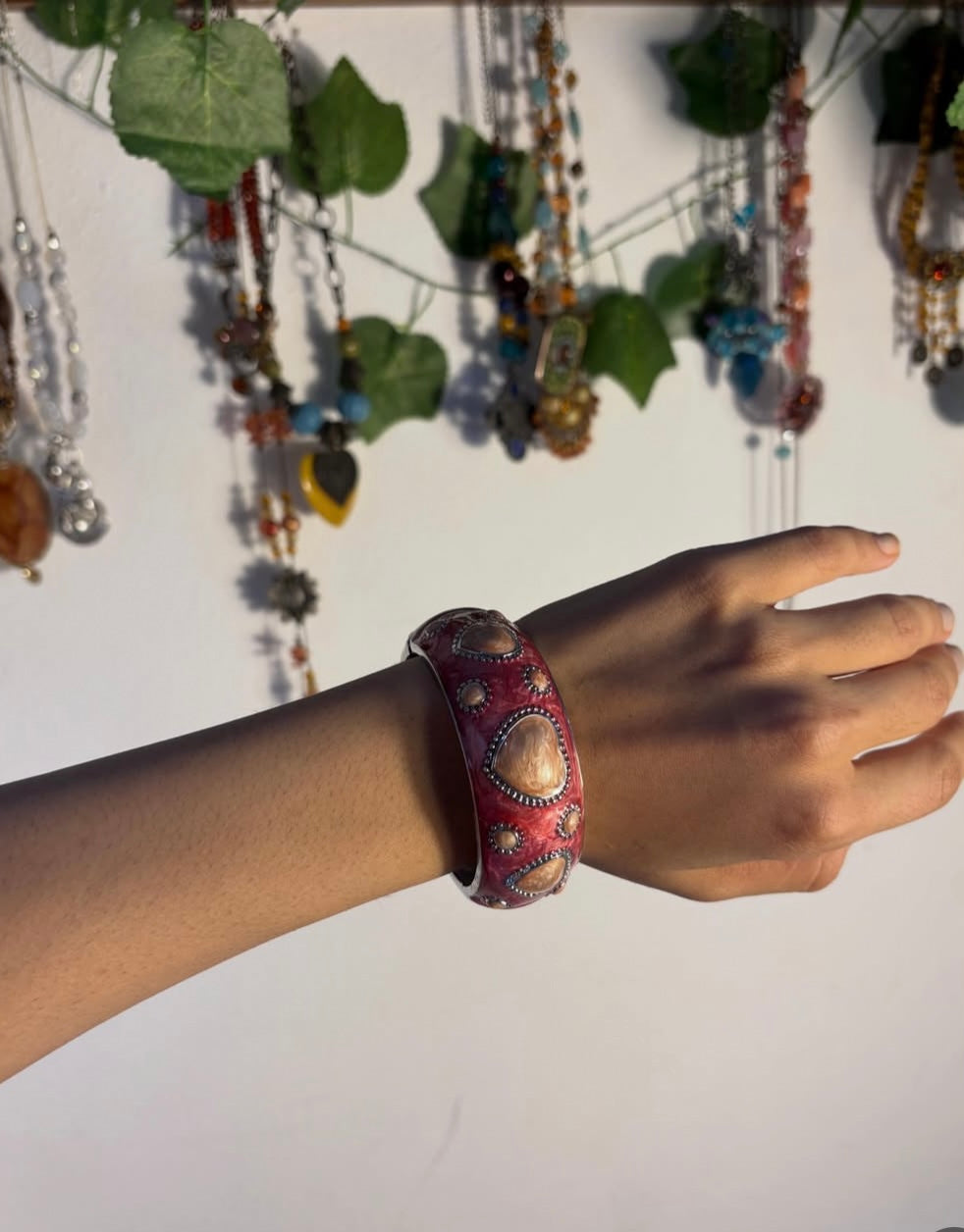 Vintage heavy stainless bangles