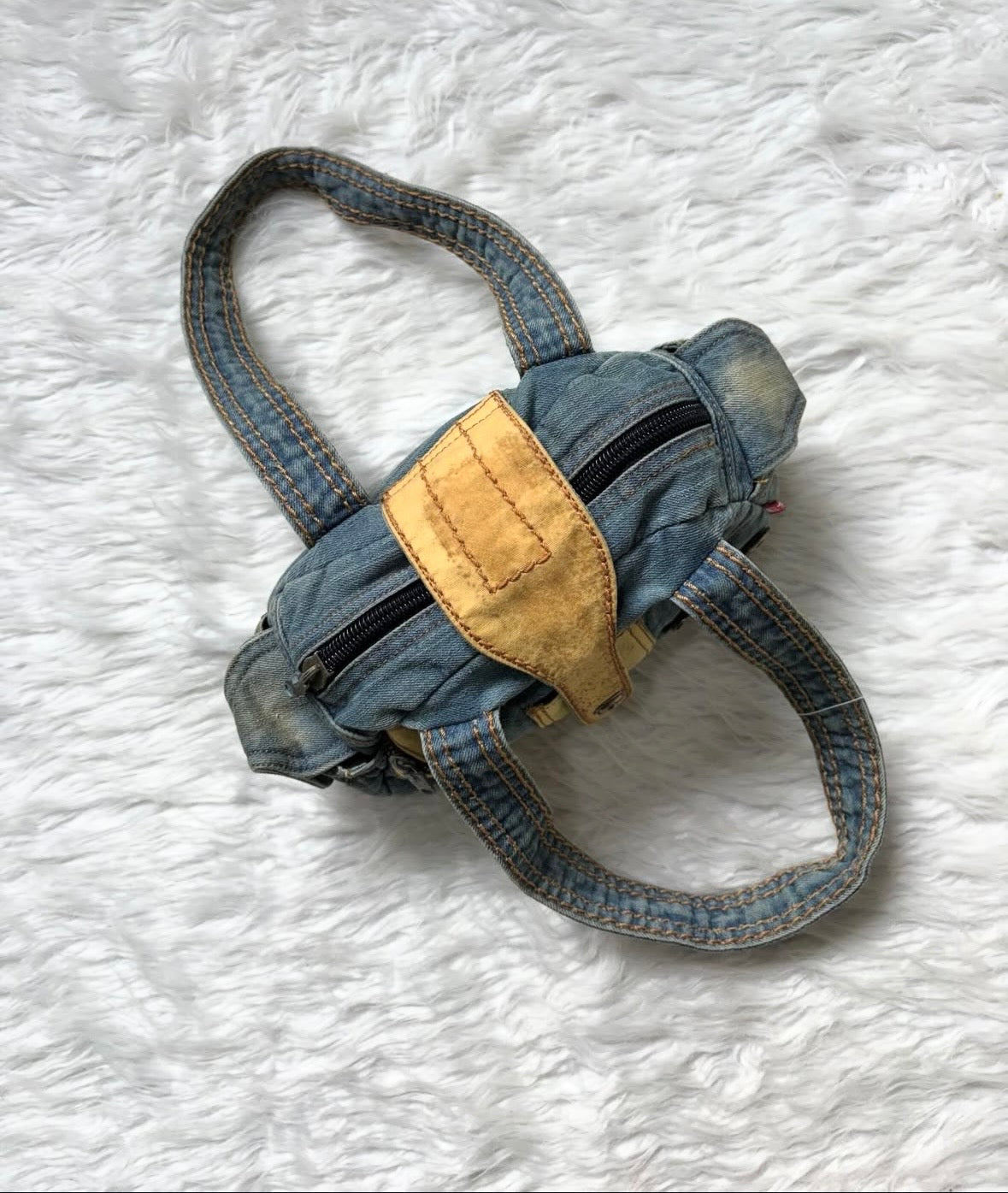 Diesel denim shoulder bag