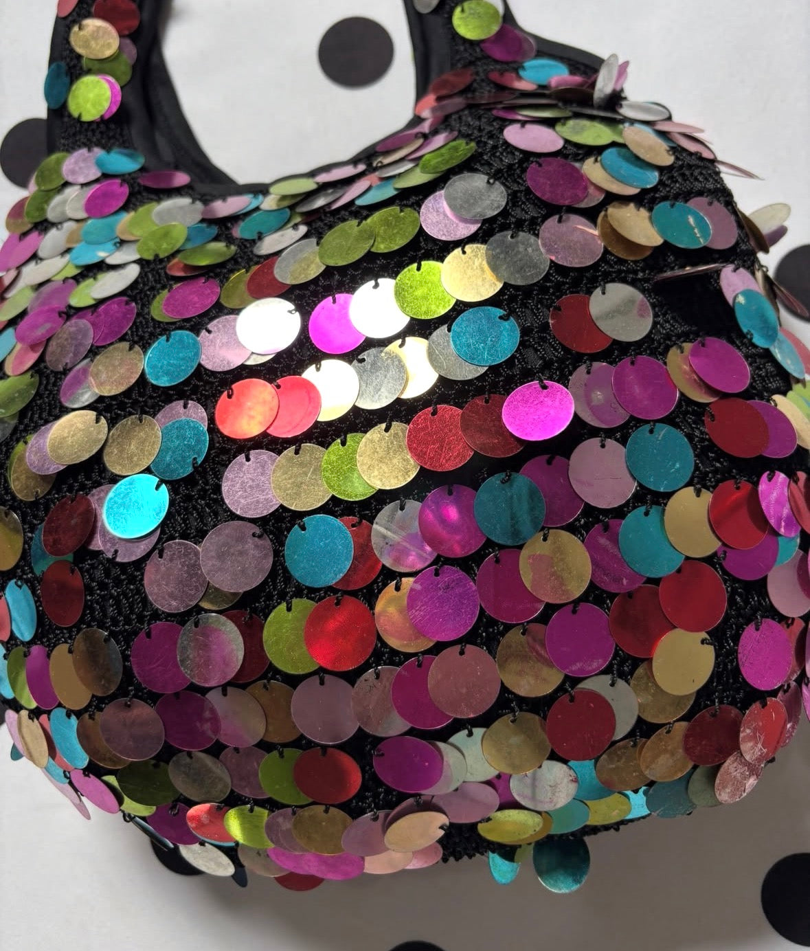 Insane hannah Montana sequined shoulder bag