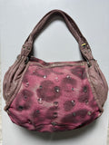 Amazing glittery leopard pink studded shoulder bag