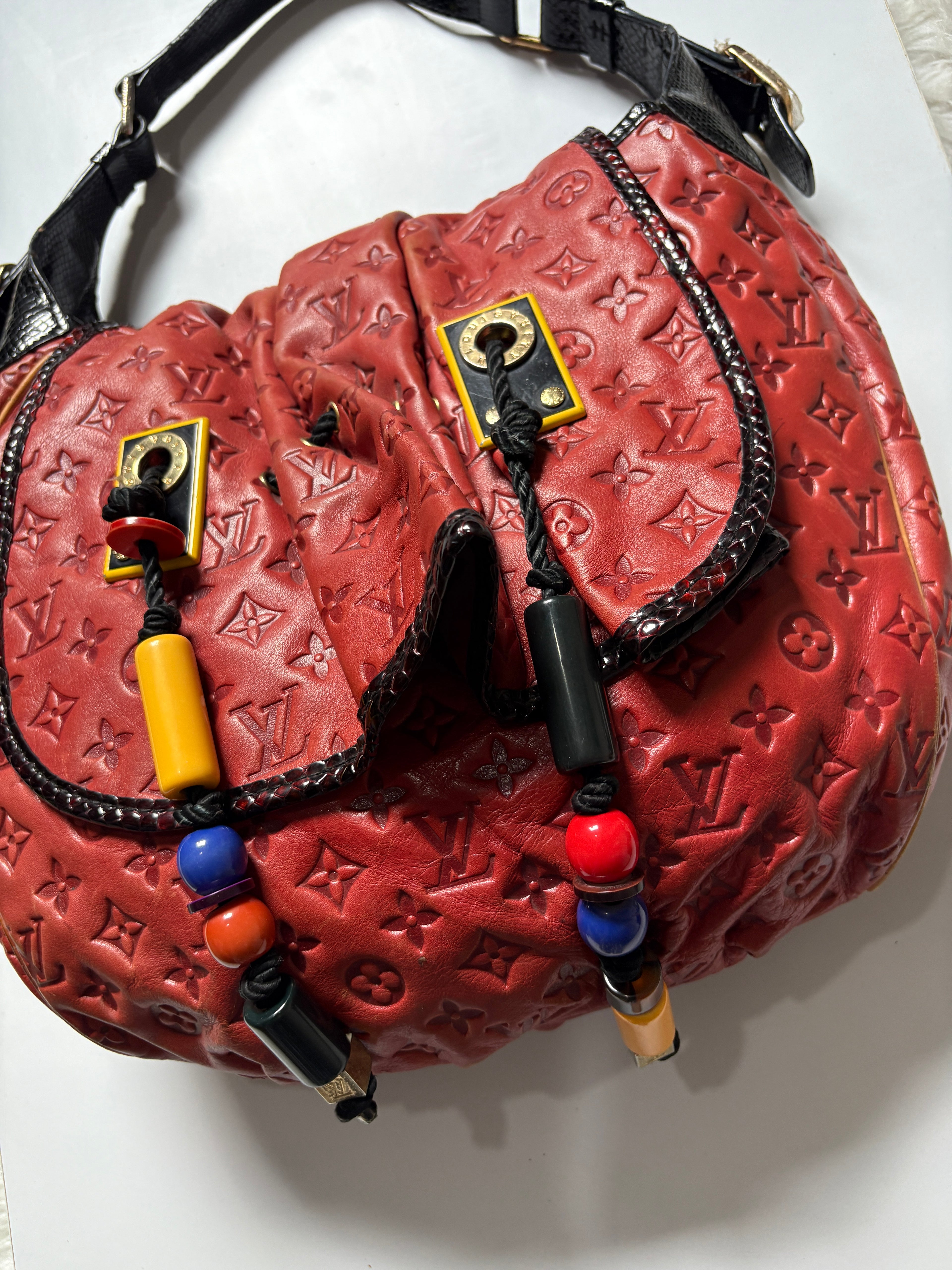 Louis Vuitton mono gram epices kalahari PM inspired bag