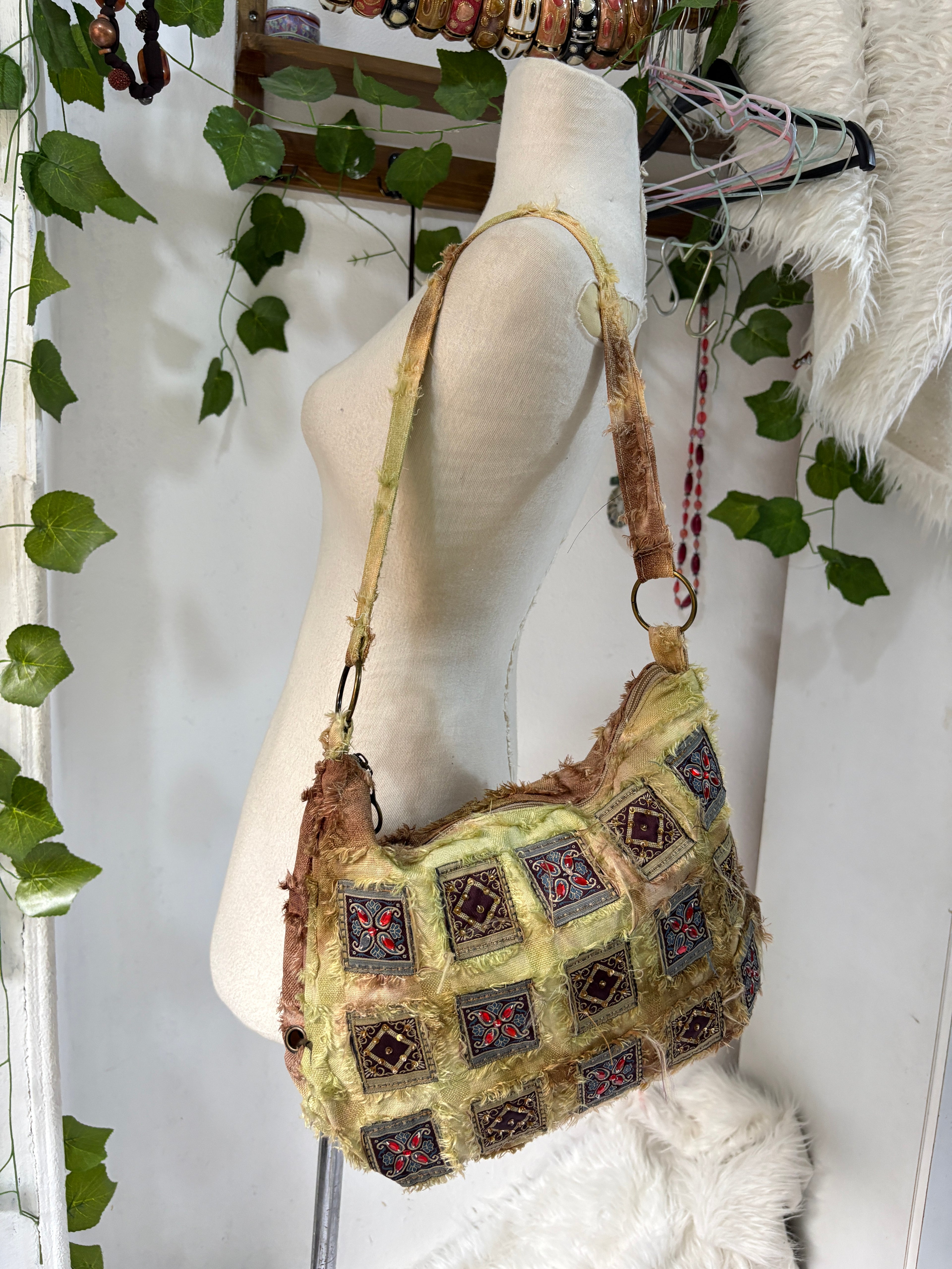 Colorful Boho shoulder bag