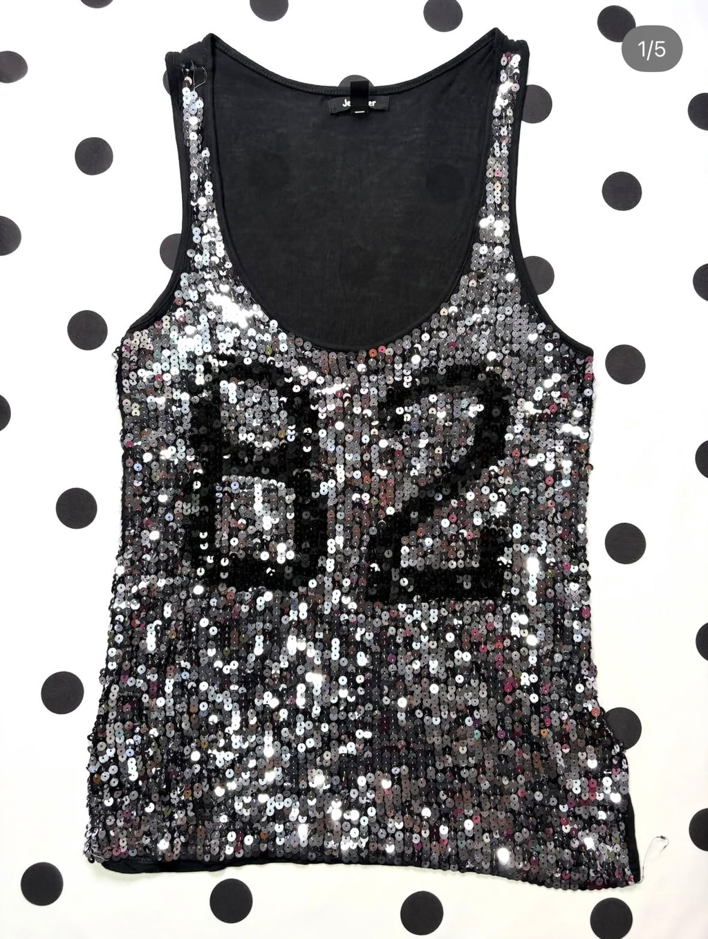 Glittery summer top
