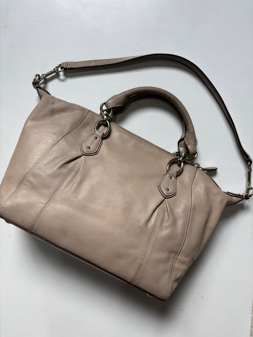 Authentic coach creamy bag