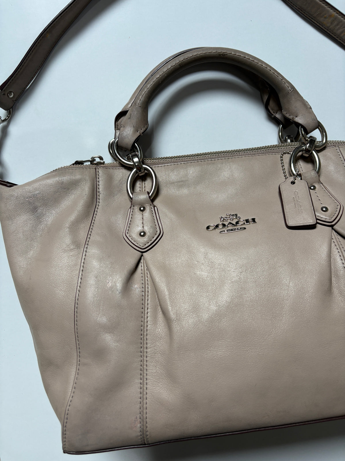 Authentic coach creamy bag