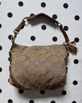 Coach glittery huge shoulder bag